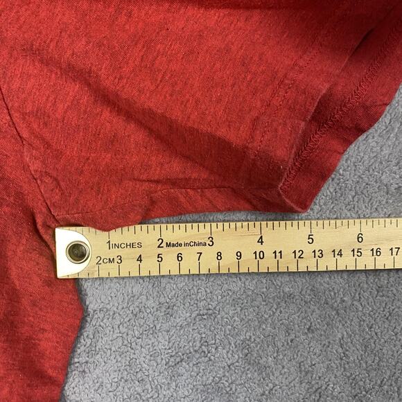 Chicago Cubs Shirt Mens 2XL Red MLB Baseball Ring Spun Soft Tee Comfortable Fit - Picture 7 of 8